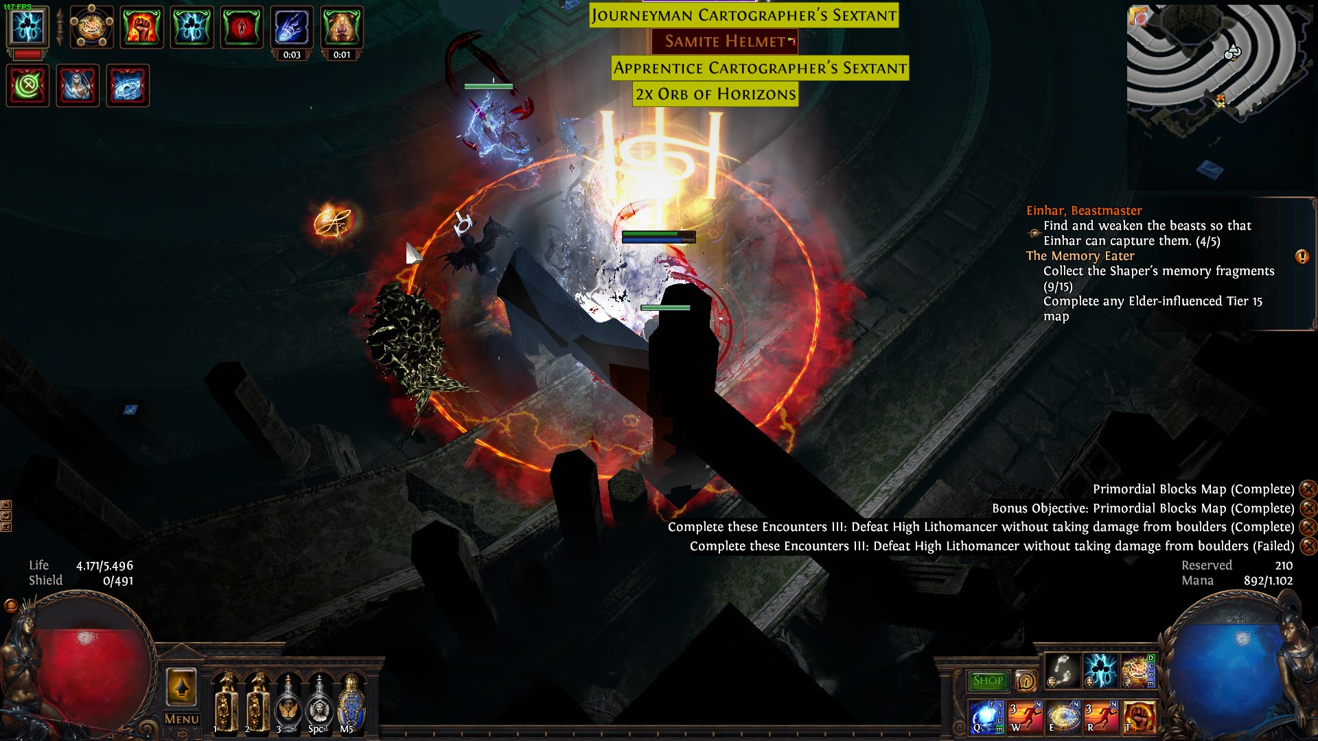 Bug Reports - Complete these Encounters 3 (Lithomancer) - Форум - Path of  Exile